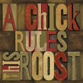 thumbnail image 1 of Printers Block Rules This Roost I Poster Print by Tara Reed (24 x 24), 1 of 2