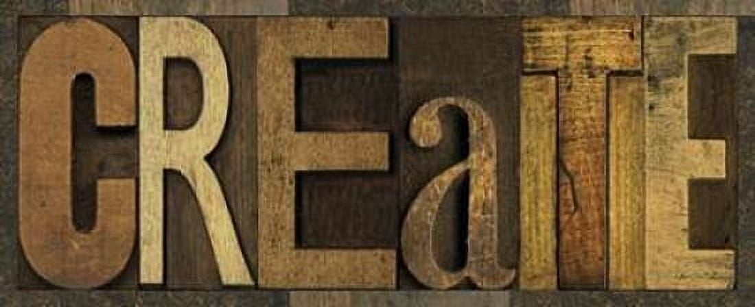 Printers Block Sentiment Panel II Canvas Art - Tara Reed (24 x 48)