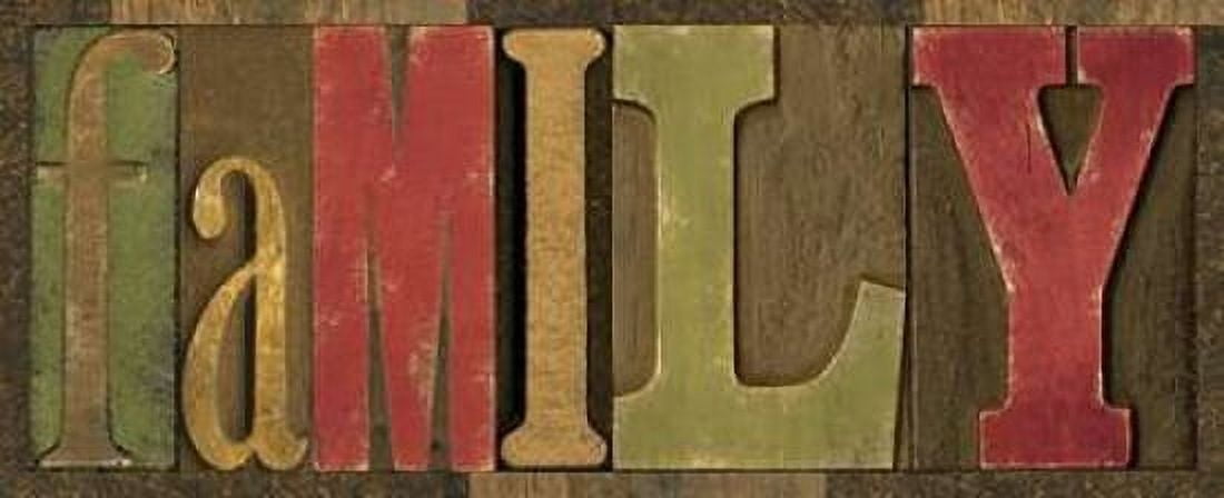 Printers Block Sentiment Spice I Canvas Art - Tara Reed (24 x 48)