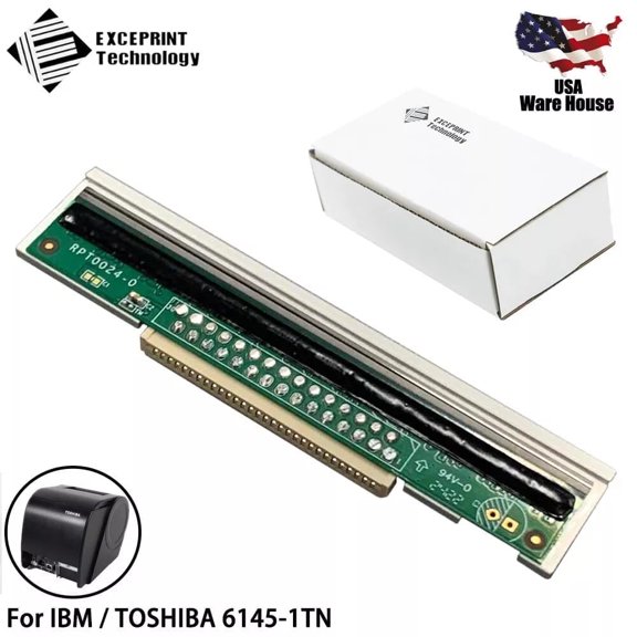Printhead For IBM / TOSHIBA 6145-1TN POS Printer 203dpi 3AC00575000