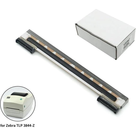 Replacement Thermal Printhead 300DPI for Zebra TLP3842 TLP3844-Z TLP3844 Thermal Label Printer, OEM Part Number G105910-155
