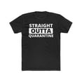 thumbnail image 1 of Printify Straight Qutta Quarantine Men's Big & Tall short sleeve  Cotton Crew Tee, 1 of 9