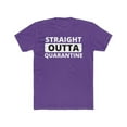 thumbnail image 1 of Printify Straight Qutta Quarantine XL Men's Cotton Crew Tee, 1 of 9
