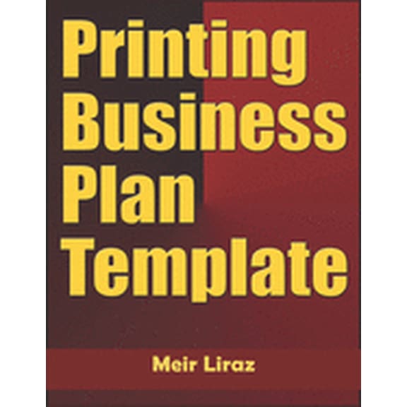 Printing Business Plan Template (Paperback)