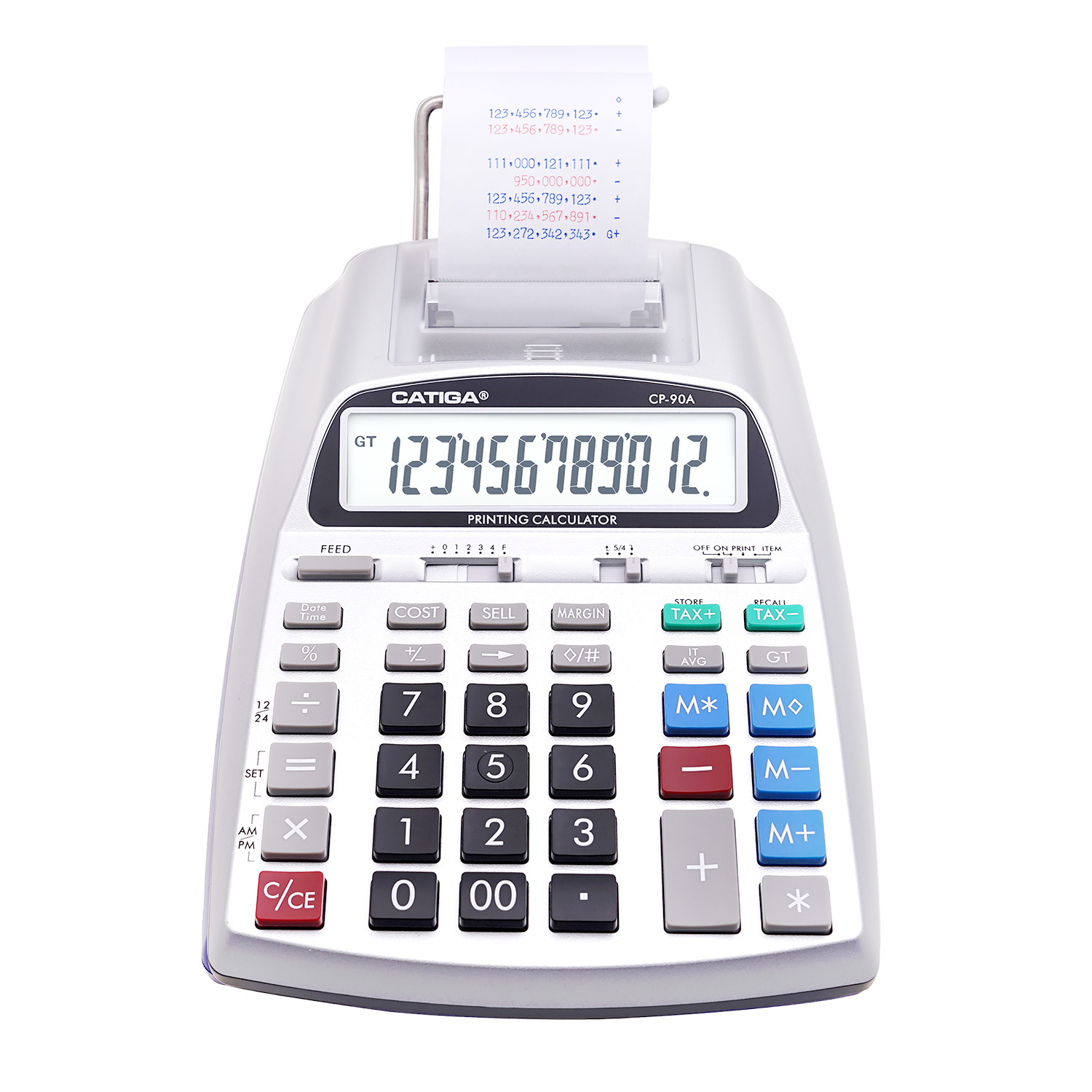 Casio DR270TM 12Digit Tax/Exchange Printing Calculator