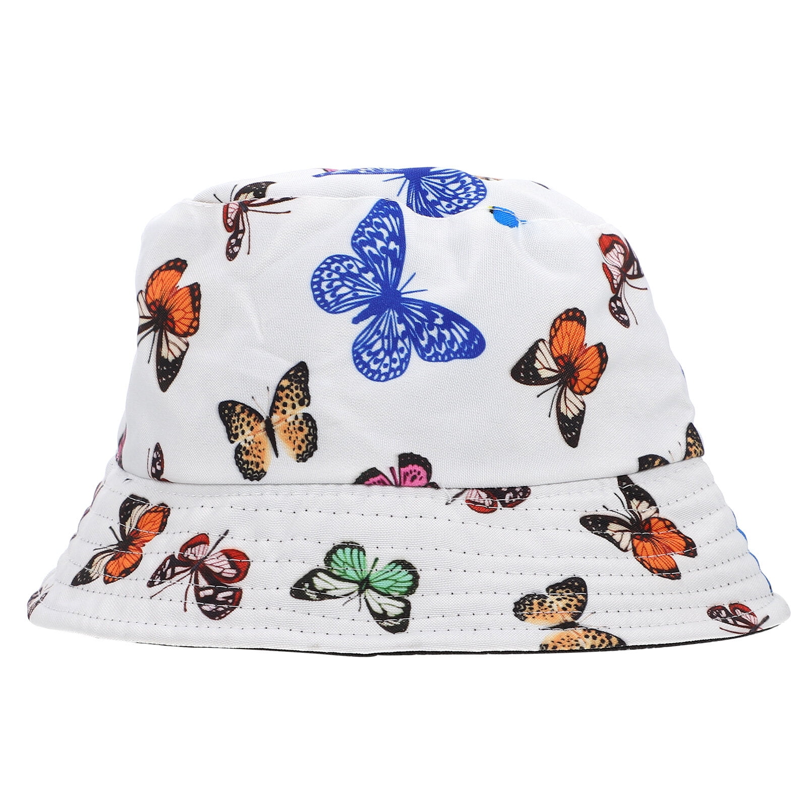 Printing Children Bucket Hat Seaside Kids Sun Hat Sun Blocking Baby Hat