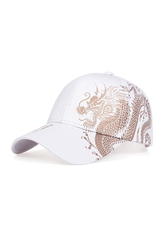 Printing Chinese Dragon Mens Baseball Caps Totem Belief Cotton Snapback H ANX