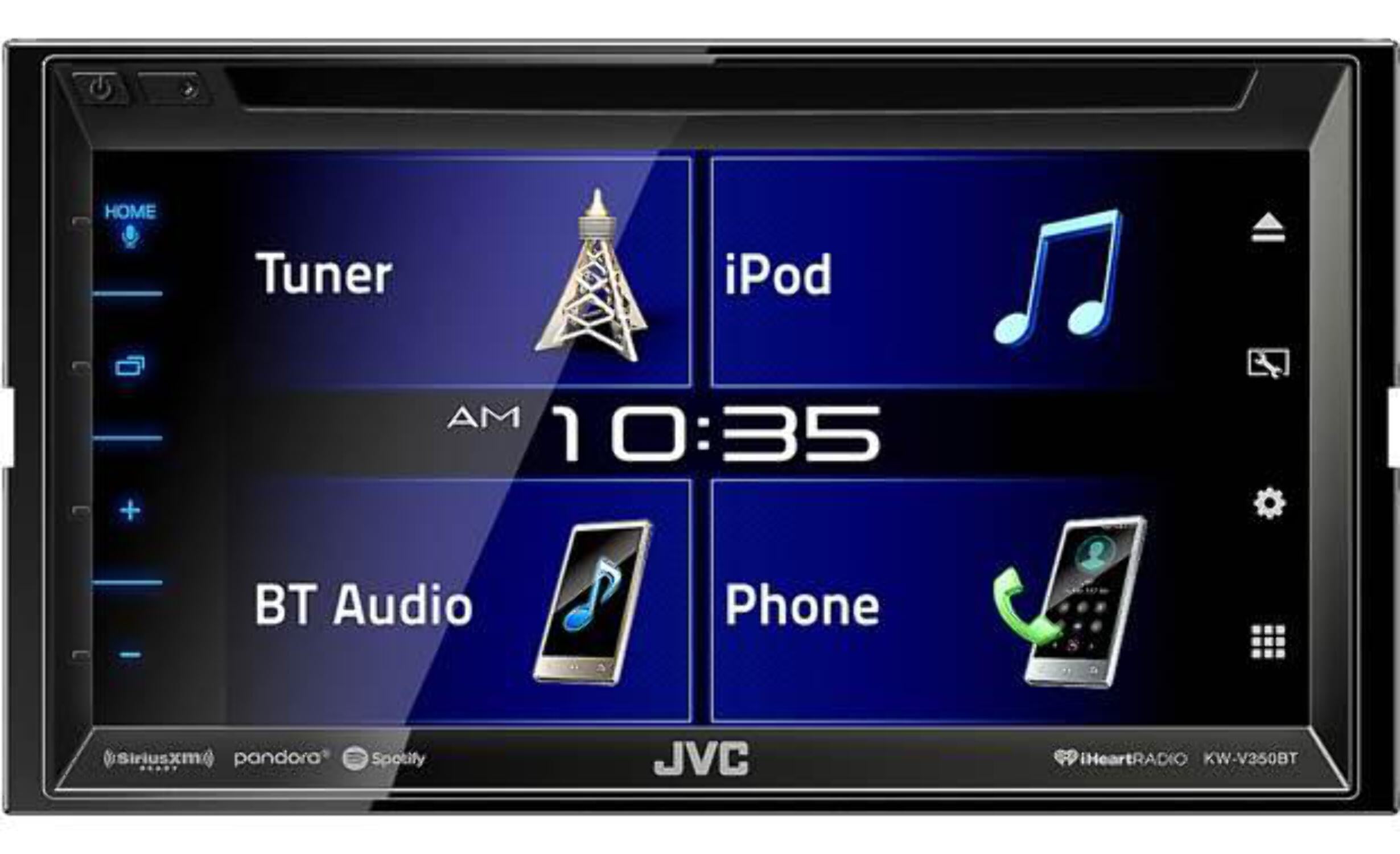 JVC KWV350BT 6.2" CD/MP3/Digital Receiver/USB Touchscreen Car Stereo