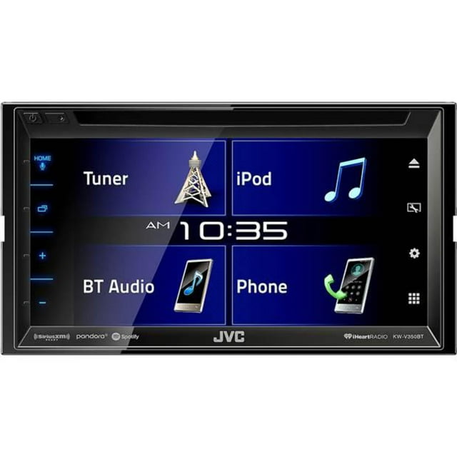 JVC KWV350BT 6.2" CD/MP3/Digital Receiver/USB Touchscreen Car Stereo