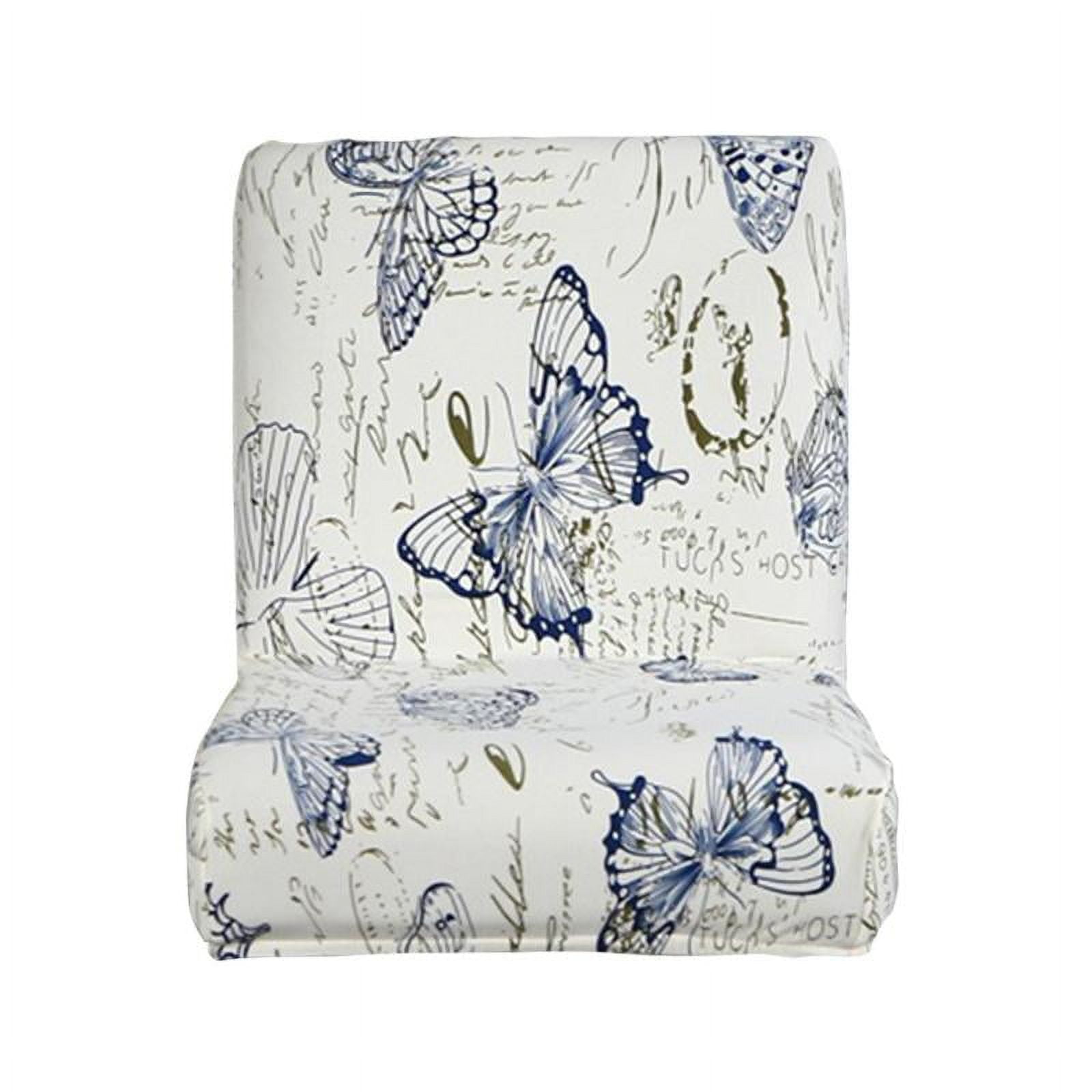 Printing Low Back Chair Cover Universal Removable Bar Stool Protector Counter Height Chair