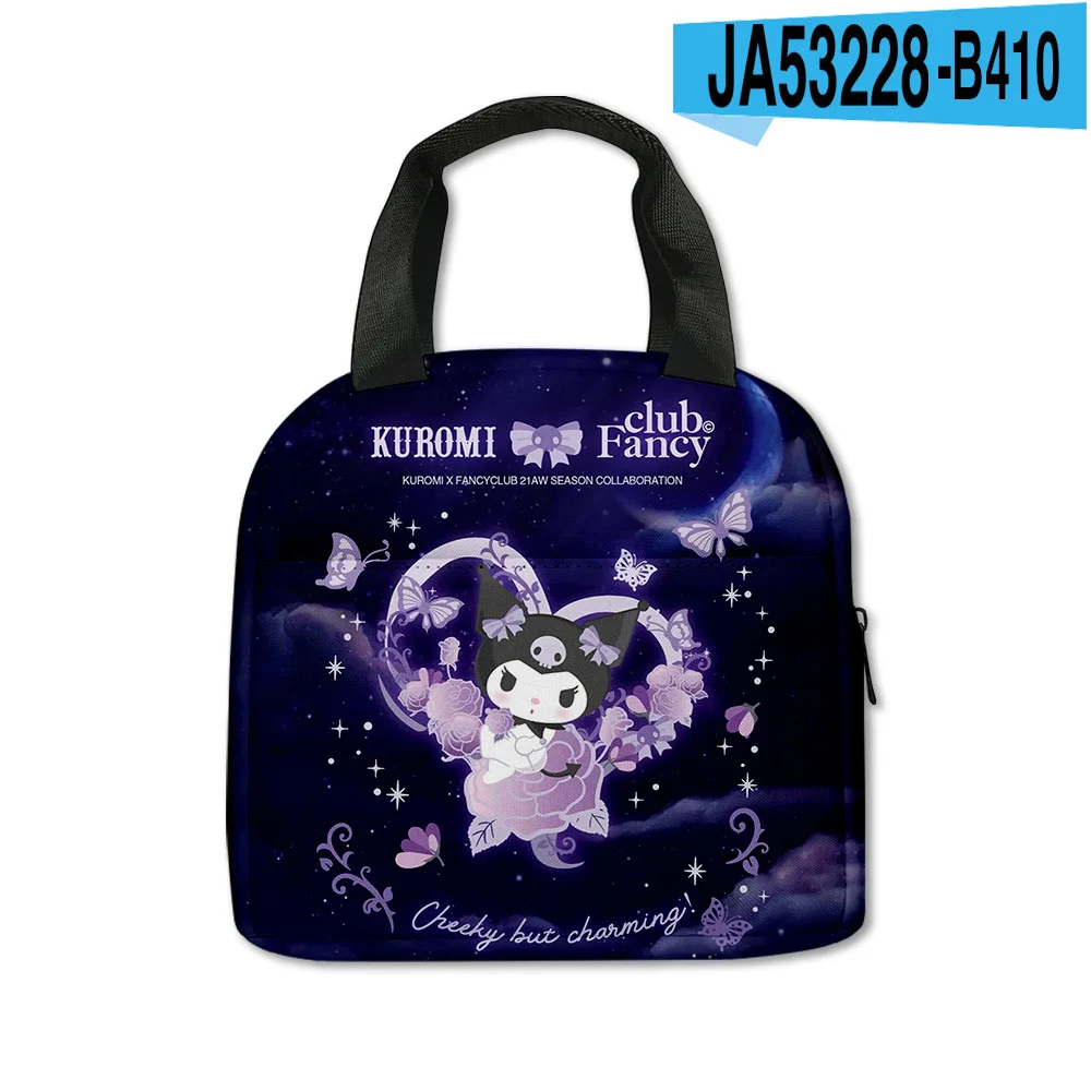 Kuromi Kawaii Zaino da donna Capacà Borsa da scuola per ragazza