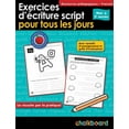thumbnail image 1 of Printing Practice Exercices d'Ãcriture Script Pour Tous Les Jours Mat. Ã 2e AnnÃ©e, (Paperback), 1 of 1