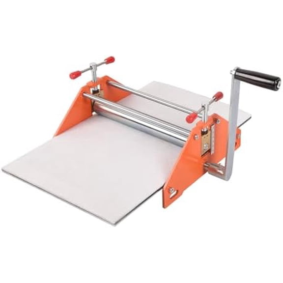 Printing Press for Printmaking, Printing Machine Size 11"L x 10"W x 6.8"H Metal Construction for Block Monotype Printing and Etching, Printmaking Supplies$$Art & Craft