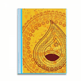 thumbnail image 1 of Printing Repeat Cloth Yellow Colorful Art Book Sheet Protectors Portfolio Binder Folder, 1 of 3