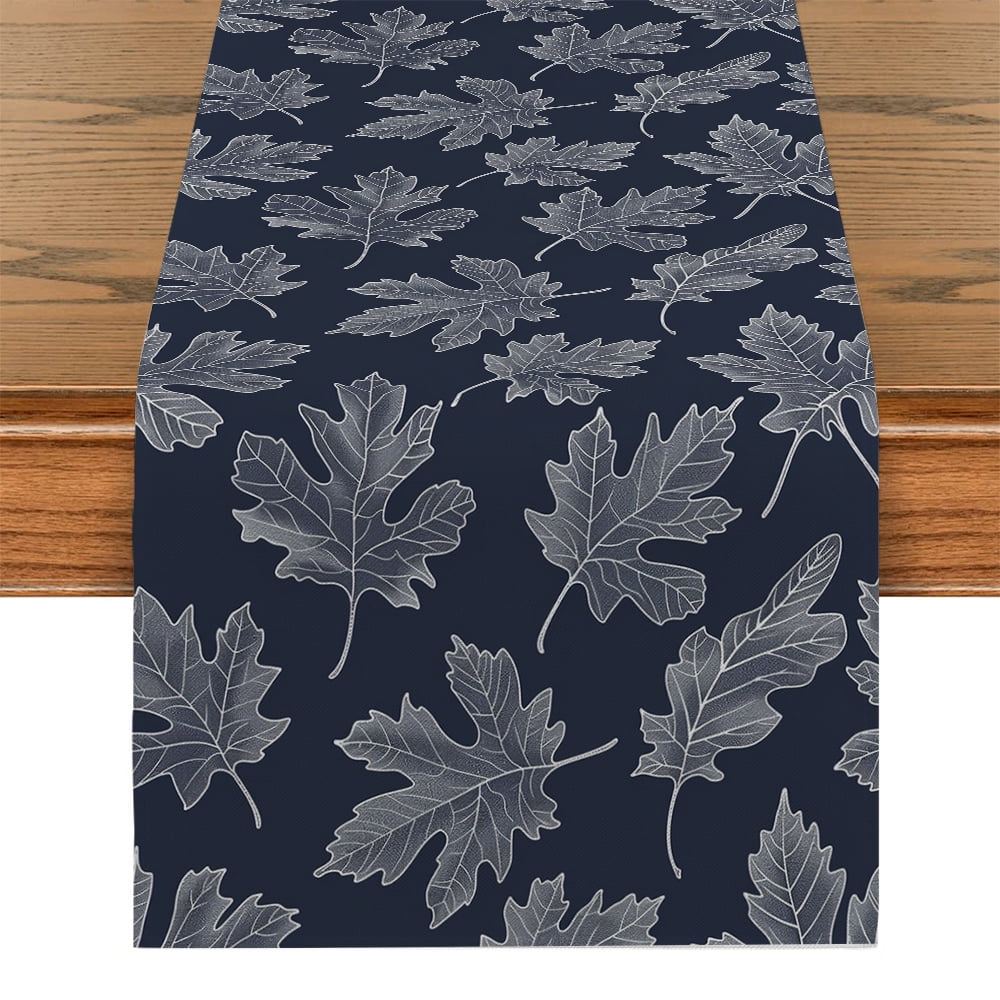 Printing Runners for Dining Table ration & Accessories Maple Leaves ...