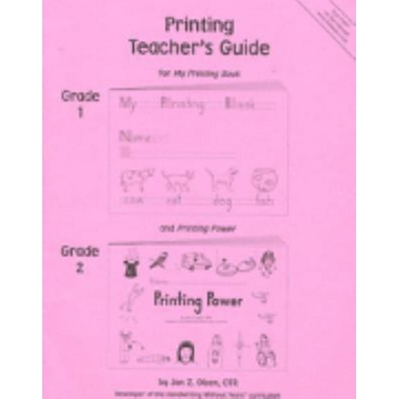 Pre-Owned Printing Teacher's Guide (Paperback) 1891627031 9781891627033