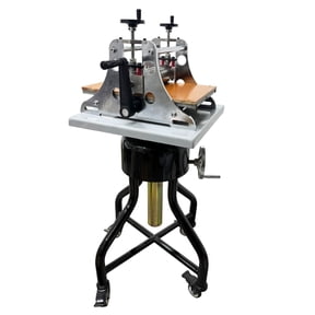 Printmaking Machine and Sculpture Pottery Stand 360 Rotating Workbench for Art Studio