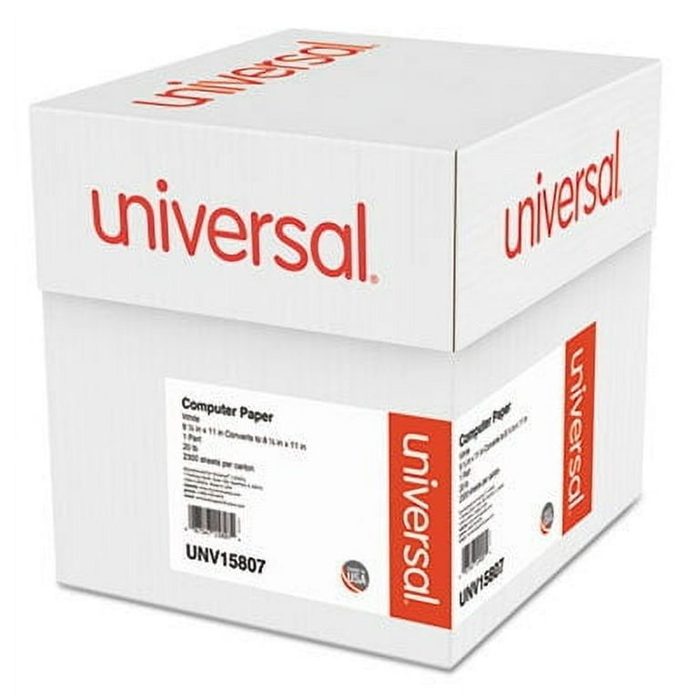 Printout Paper, 1-Part, 20 lb Bond Weight, 9.5 x 11, White, 2,300/Carton Printout Paper, 1-Part, 20 lb Bond Weight, 9.5 x 11, White, 2,300/Carton