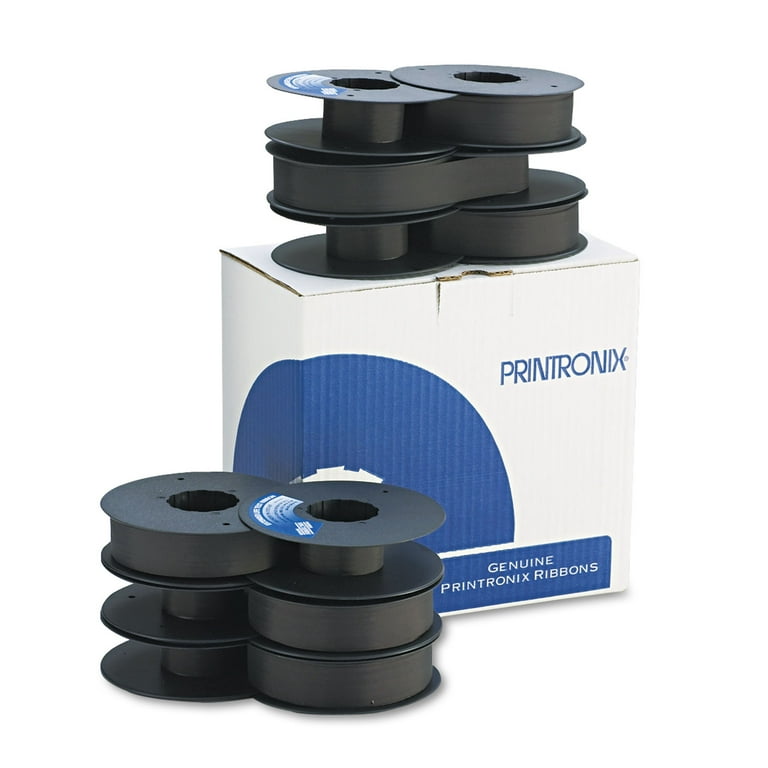 107675007 Text Ribbon, Black, 6/Box 107675007 Text Ribbon, Black, 6/Box