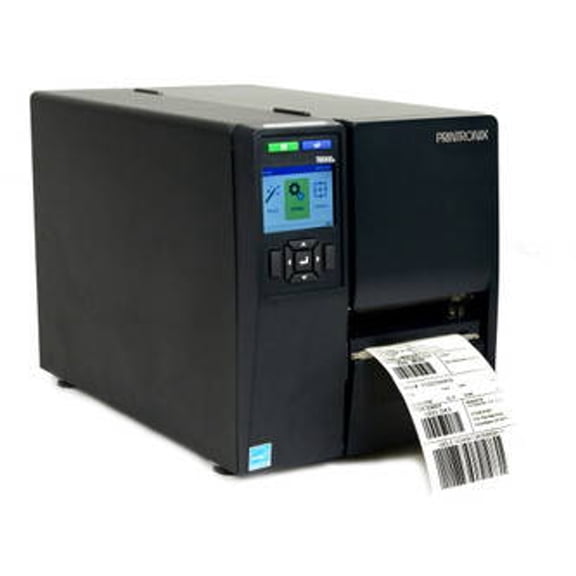 Printronix T6000e 4" Thermal Transfer Label Printer  203 dpi, Ethernet & USB, High-Speed, Industrial Barcode Printer, P/N; T6E2X4-1100-00
