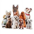 thumbnail image 1 of Printtoo 3D Animal Shape Cushion Plush Soft Toy Customized Photo Pillow Birthday Gift Home Decor-24X24, 1 of 8