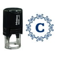 thumbnail image 1 of Printtoo Alphabet C Monogram Octagon Celtic Swirl Frame Self Inking Rubber Stamp Office Stationary, 1 of 7