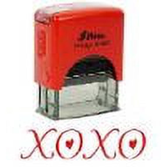 Printtoo Be Thankful Self Inking Rubber Stamp Pre,Inked Office Stamp, Home Office Business Stationery, 38 x 14 mm, Red2