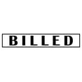 thumbnail image 1 of Printtoo Billed Self Inking Rubber Stamp Pre-Inked Office Stamp- Home Office Business Stationery, Black- 42 x 9 mm, 1 of 7