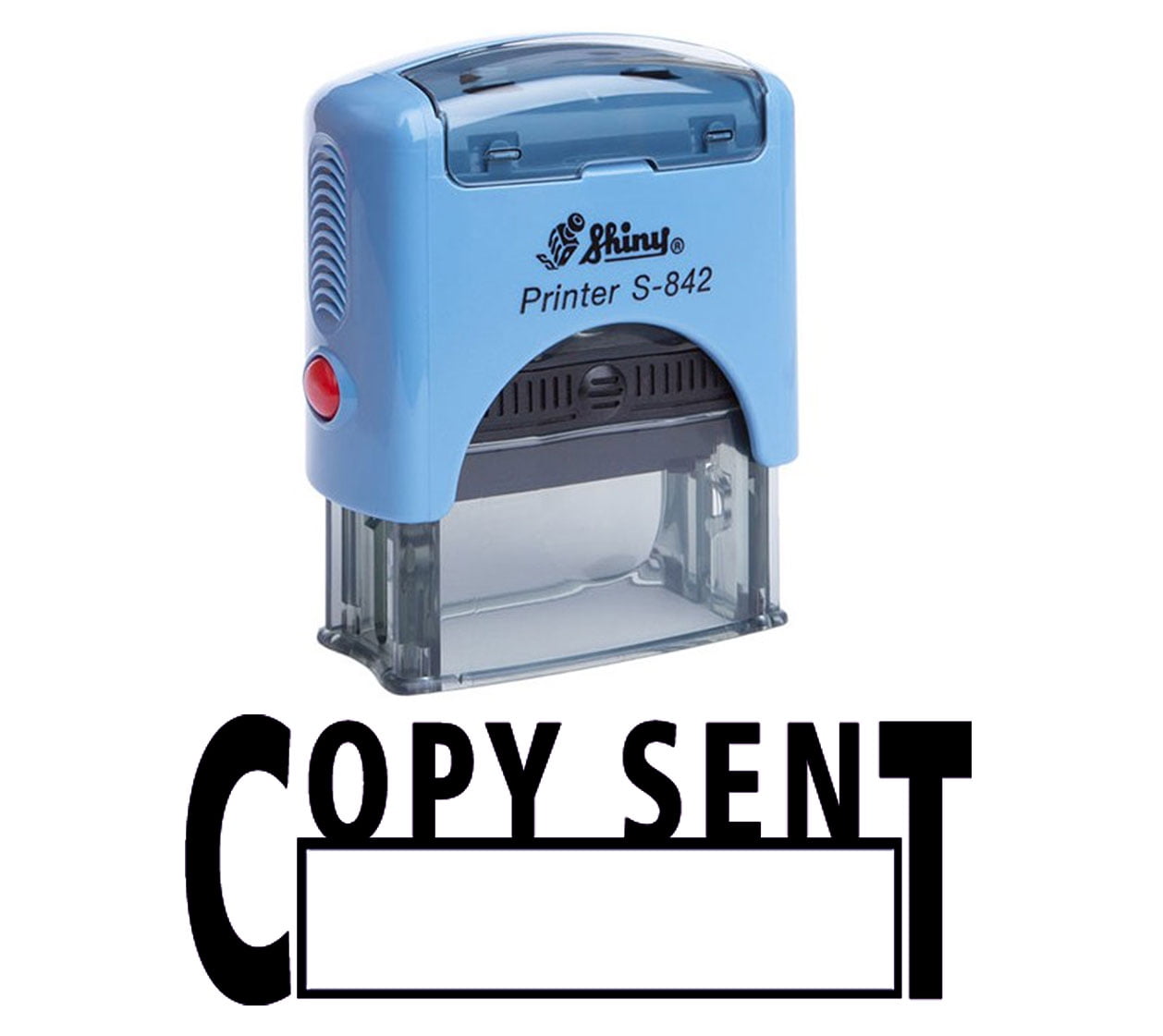 COPY SENT Self Inking Stamp - Office Rubber Stamp With Various Ink Colors