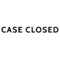 thumbnail image 1 of Printtoo Case Closed Self Inking Rubber Stamp Pre-Inked Office Stamp- Home Office Business Stationery, Black- 42 x 9 mm, 1 of 7