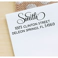 thumbnail image 1 of Printtoo Custom Calligraphy Rubber Stamp Personalized Self Inking Stationary Return Address Stamp, 1 of 7