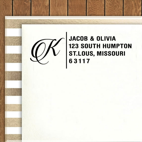 Printtoo Custom Family Return Address Personalized Wedding Invitation Rubber Stamp Gifts