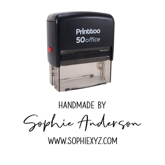 Printtoo Custom Handmade Name Wedding Invite Envepole Personalized Self Inking Rubber Stamp