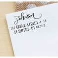 thumbnail image 1 of Printtoo Custom Self Inking Return Address Stamp Personalized Wedding Invites Rubber Stamp, 1 of 6