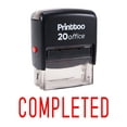 thumbnail image 1 of Printtoo Custom Stamp COMPLETED Self Inking Rubber Stamp Office Stationary-Red, 1 of 1