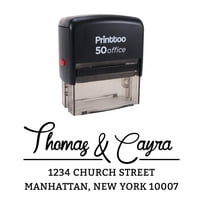 Printtoo Personalized Self Inking Rubber Stamps & Stamp Set
