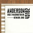 thumbnail image 1 of Printtoo Customized Self Inking Return Address Stamp Personalized Rubber Stamp Stationary Gift, 1 of 5