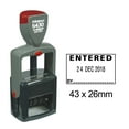 thumbnail image 1 of Printtoo Entered By Text And Sign Space Heavy Duty Dater Stamp Self Inking Date Rubber Stamp-Black, 1 of 1