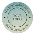 thumbnail image 1 of Printtoo Label Stickers for Small Business -100 RoundCustom Vinyl Waterproof Stickers -Personalized Labels for Handmade, Brand Stickers -Water Color, 2x2 Inches, 1 of 6