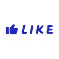 thumbnail image 1 of Printtoo Like Self Inking Rubber Stamp Pre-Inked Office Stamp- Home Office Business Stationery, Blue- 42 x 9 mm, 1 of 7