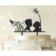 thumbnail image 1 of "Printtoo ""Mr Mrs"" Couple Cake Topper With Bird And Heart Cake Toppers Cake Decorations Color Option Available 6""-7"" Inches Wide", 1 of 1