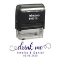 thumbnail image 1 of Printtoo Office Stationery Dater Stamp Round Self Inking With Paid Text Date Rubber Stamp-Black, 1 of 6