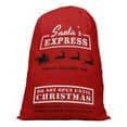 thumbnail image 1 of Printtoo Pack Of 2 Drawstring Special Delivery Extra Large Size Christmas Sack Re-Usable Xmas Present Storage 27x20 Inch, 1 of 1