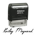 thumbnail image 1 of Printtoo Personalized Black Self Inking Custom Custom Signature Rubber Stamper-58 x 22 mm, 1 of 6