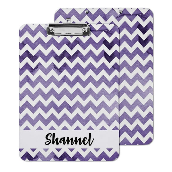 Printtoo Personalized Clipboard For Students Classroom School and Office Use Hardboard Letter Size w/ Low Profile Clip w/ Free Marker & Eraser,9x12.5 Inch