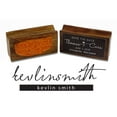thumbnail image 1 of Printtoo Personalized Custom Wood Mounted Rubber Stamp Signature Custom Stamper-2.2 x 0.86 Inches, 1 of 4