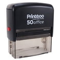 thumbnail image 1 of Printtoo Personalized Monogram Self Inking Round Address Stamp Custom Wedding Invitation Stamp Gift, 1 of 3