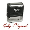 thumbnail image 1 of Printtoo Personalized Red Self Inking Custom Custom Signature Rubber Stamper-58 x 22 mm, 1 of 6