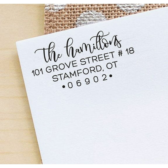 Printtoo Personalized Return Family Address Stamps Wedding Invites Self Inking Custom Stamp