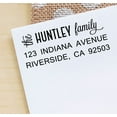 thumbnail image 1 of Printtoo Personalized Return Self Inking Family Address Stamp Custom Rubber Stamp Stationary Gift, 1 of 6